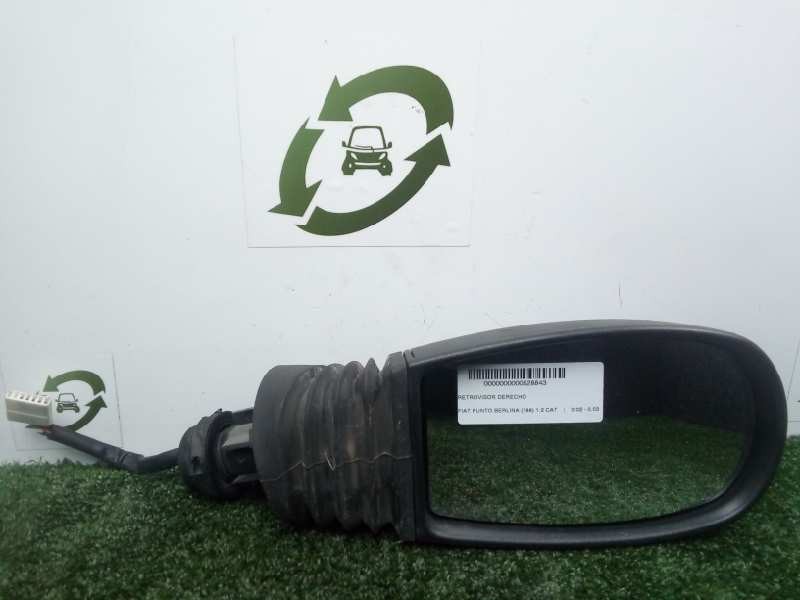 Recambio de retrovisor derecho para fiat punto berlina (188) 1.2 cat referencia OEM IAM  ELECTRICO - 5.CABLES NEGRO
