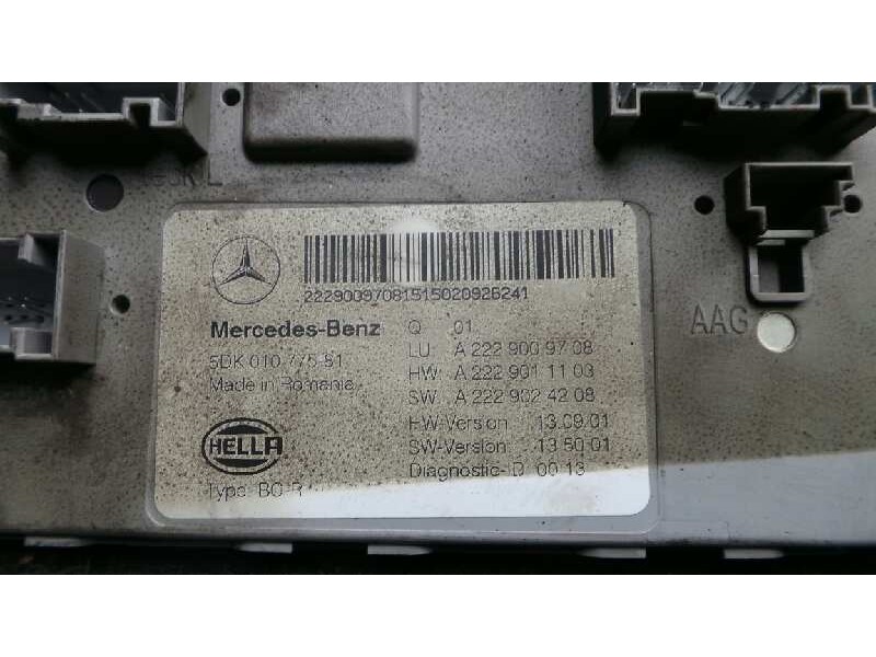 Recambio de modulo electronico para mercedes-benz clase c (w205) lim. c 200 t cdi bluetec referencia OEM IAM 5DK01077581-A222900