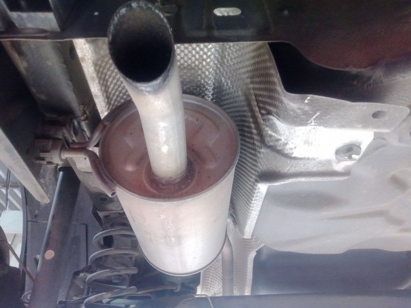 Recambio de tubo escape trasero para renault captur 0.9 tce 12v eco 2 s&s referencia OEM IAM   