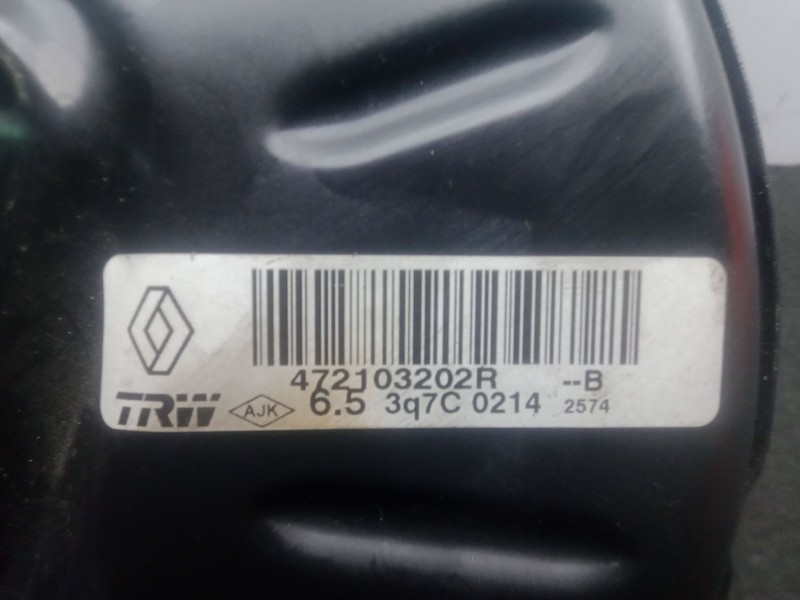 Recambio de servofreno para renault captur 0.9 tce 12v eco 2 s&s referencia OEM IAM 472103202R  