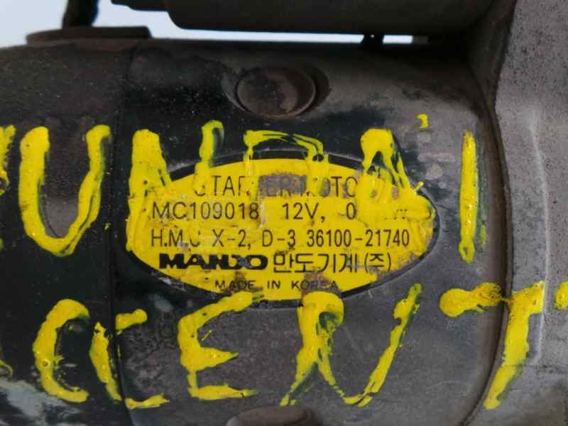 Recambio de motor arranque para hyundai accent (x3) 1.3 cat referencia OEM IAM MC109018-3610021740 MANDO 