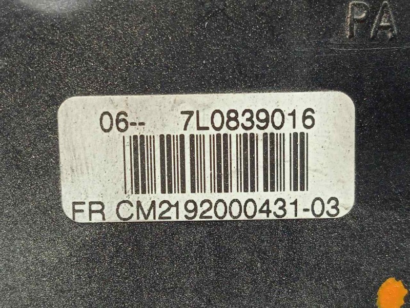 Recambio de cerradura puerta trasera derecha para seat altea (5p1) 1.9 tdi referencia OEM IAM 7L0839016 7.PINES CONECTOR.AZUL