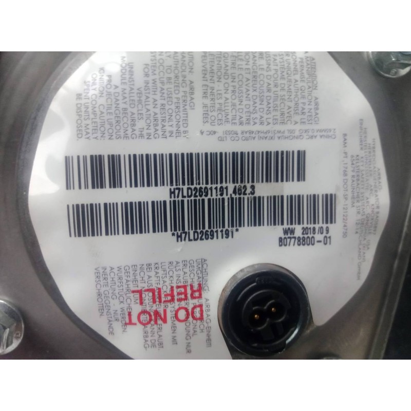 Recambio de airbag delantero izquierdo para jeep renegade 1.0 t-gdi cat referencia OEM IAM B077880001-1043665  