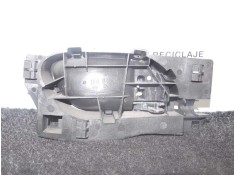 Recambio de maneta interior trasera izquierda para peugeot 407 2.0 16v hdi cat (rhr / dw10bted4) referencia OEM IAM 96526178UD C 2