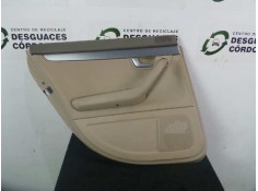 Recambio de guarnecido puerta trasera izquierda para audi a4 berlina (8e) 1.9 tdi referencia OEM IAM  BEIGE 