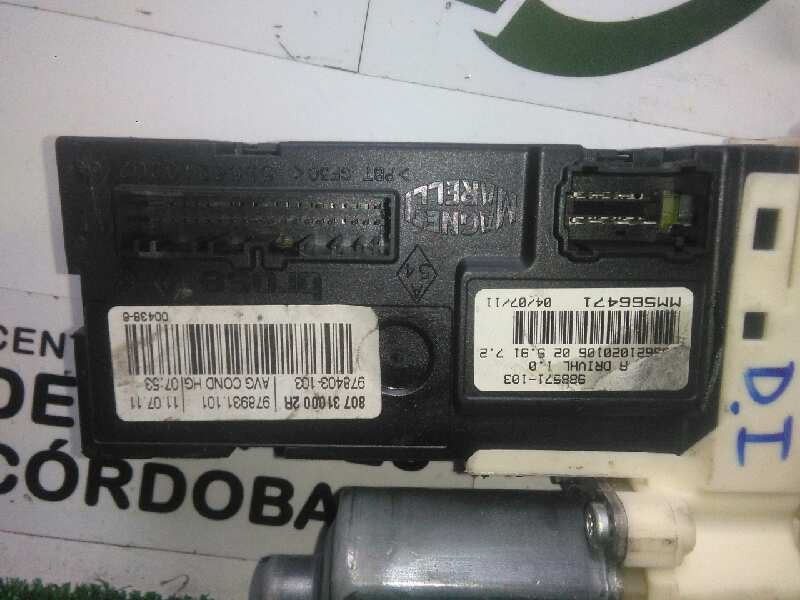 Recambio de motor elevalunas delantero izquierdo para renault laguna iii 2.0 dci diesel cat referencia OEM IAM 807310002R-978931