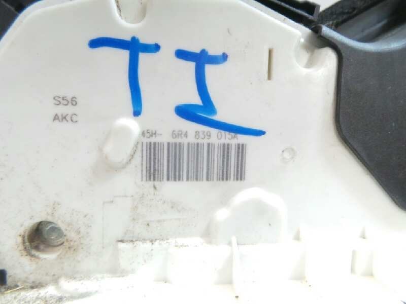 Recambio de cerradura puerta trasera izquierda para volkswagen polo (6c1) 1.2 tsi referencia OEM IAM 6R4839015A ELECTRICA VARILL