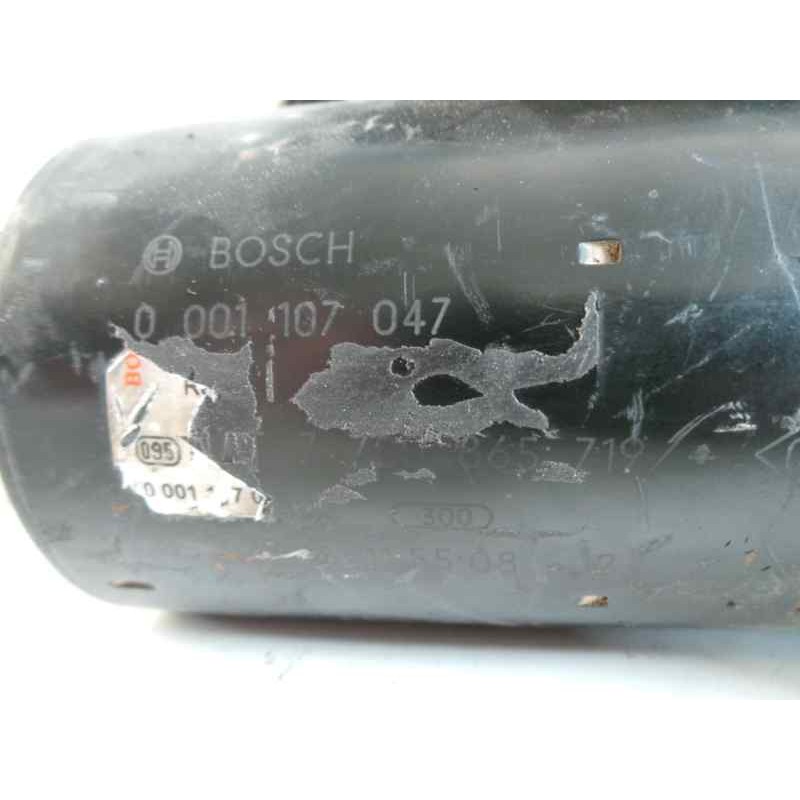Recambio de motor arranque para renault 19 1.4 referencia OEM IAM 0001107047 BOSCH 