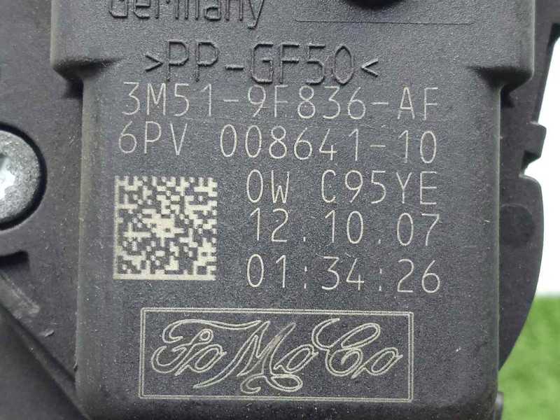 Recambio de potenciometro pedal para ford c-max (cb3) 1.6 tdci cat referencia OEM IAM 3M519F836AF  