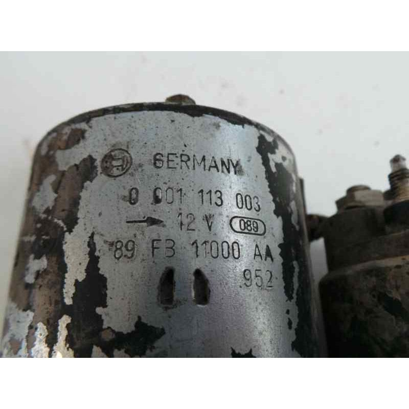 Recambio de motor arranque para ford fiesta berl./courier 1.1 referencia OEM IAM 0001113003-89FB11000AA BOSCH 