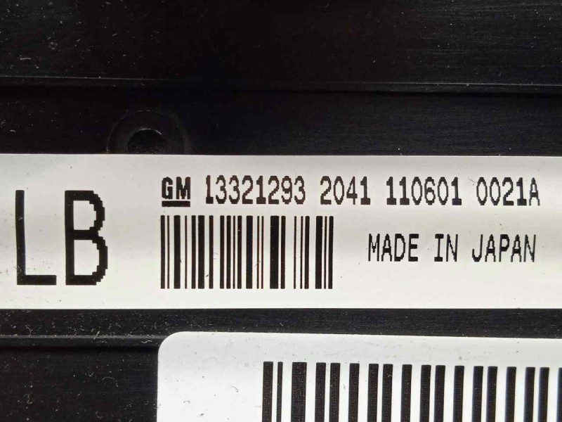 Recambio de sistema audio / radio cd para opel insignia berlina 2.0 cdti cat referencia OEM IAM 13321293  