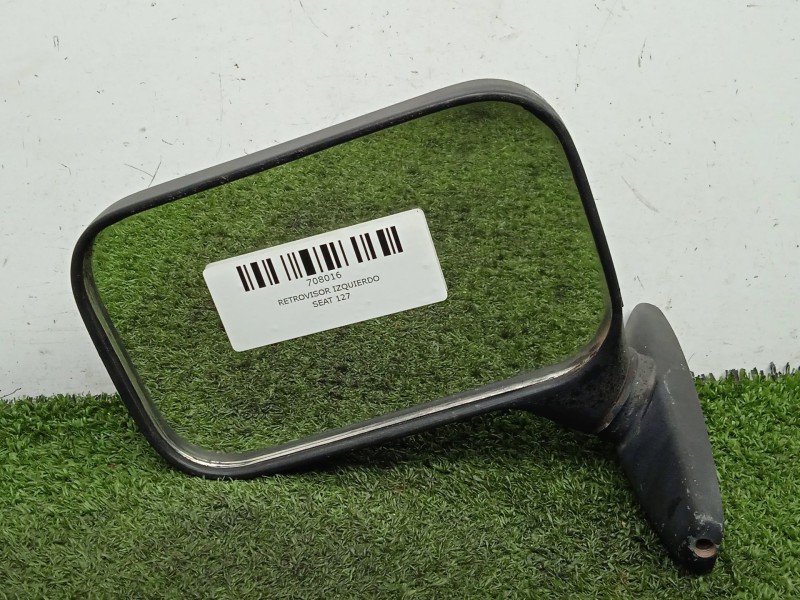 Recambio de retrovisor izquierdo para seat 127 0.9 referencia OEM IAM SINREFERENCIA NEGRO MANUAL
