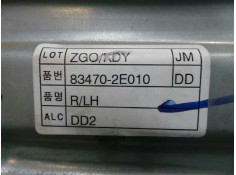 Recambio de elevalunas trasero izquierdo para hyundai tucson (jm) 2.0 crdi cat referencia OEM IAM 834702E010 ELECTRICO - 2.PINES 2