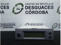 Recambio de pantalla multifuncion para nissan micra (k12e) 1.4 cat referencia OEM IAM 24856AX601-AX601  