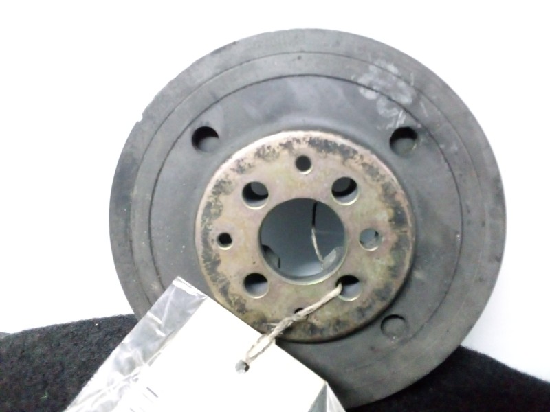 Recambio de polea cigueñal para seat leon (1m1) 1.9 tdi referencia OEM IAM 038105243 6.CANALES DIAMETRO: 144 MM