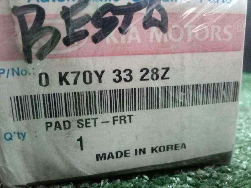Recambio de pastillas frenos delanteras para kia besta 2.2 diesel referencia OEM IAM 0K70Y3328Z NUEVO DE LA KIA
