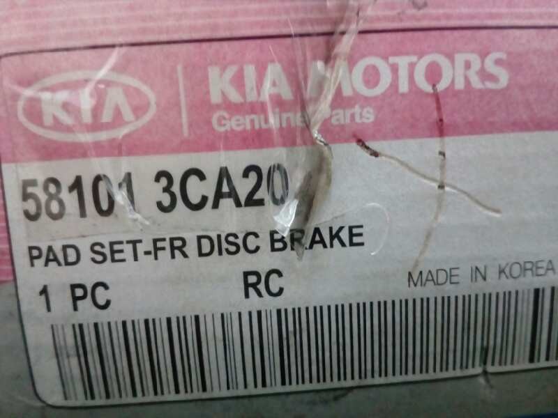 Recambio de pastillas frenos delanteras para kia magentis 2.0 cat referencia OEM IAM 581013CA20 NUEVO DE LA KIA