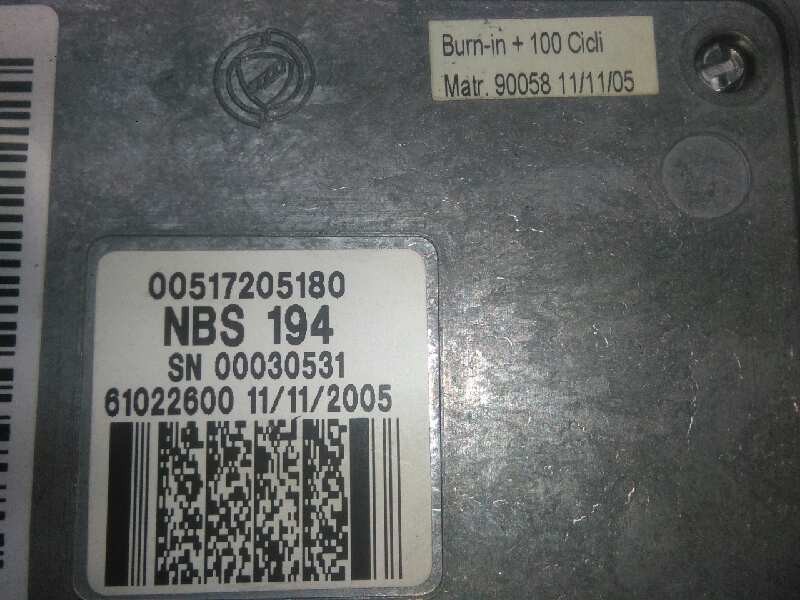 Recambio de bloqueo direccion para fiat croma (194) 1.9 jtd 16v cat referencia OEM IAM 517205180-61022600  