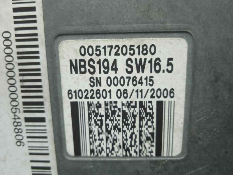 Recambio de bloqueo direccion para fiat croma (194) 1.9 jtd 16v cat referencia OEM IAM 517205180-NBS194  