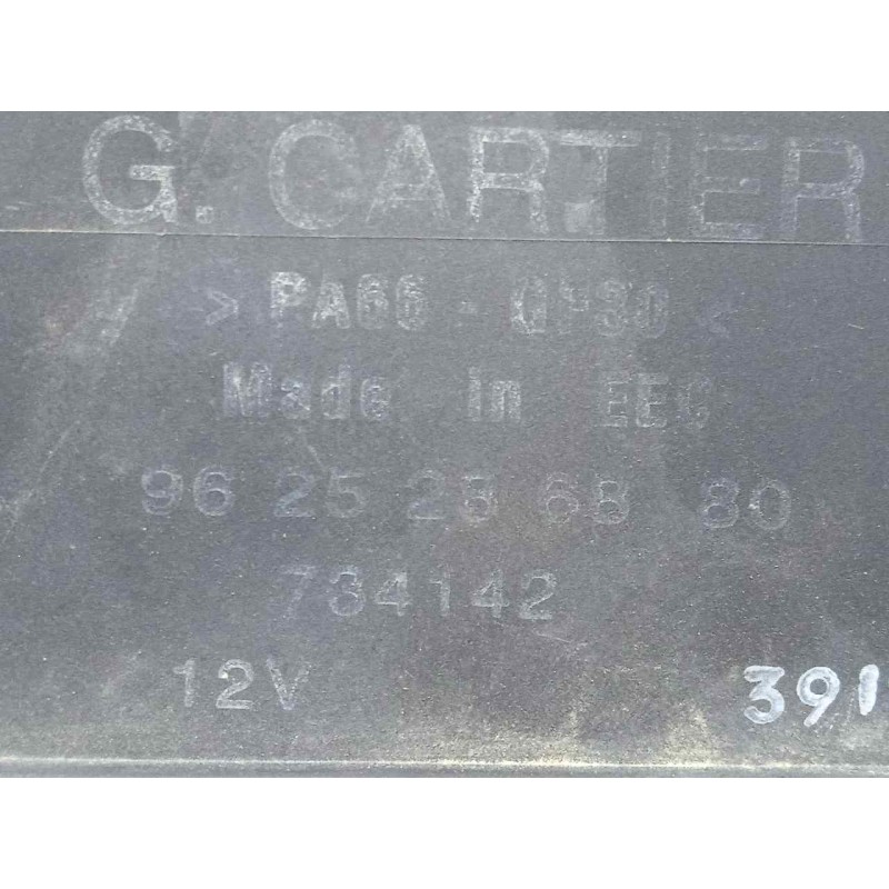 Recambio de rele para peugeot 206 berlina 1.9 diesel referencia OEM IAM 9625286880  