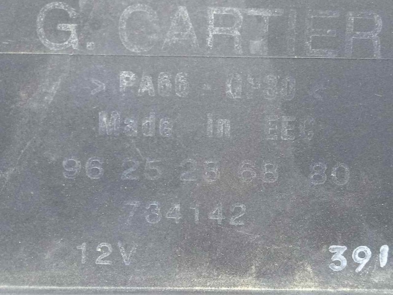 Recambio de rele para peugeot 206 berlina 1.9 diesel referencia OEM IAM 9625286880  