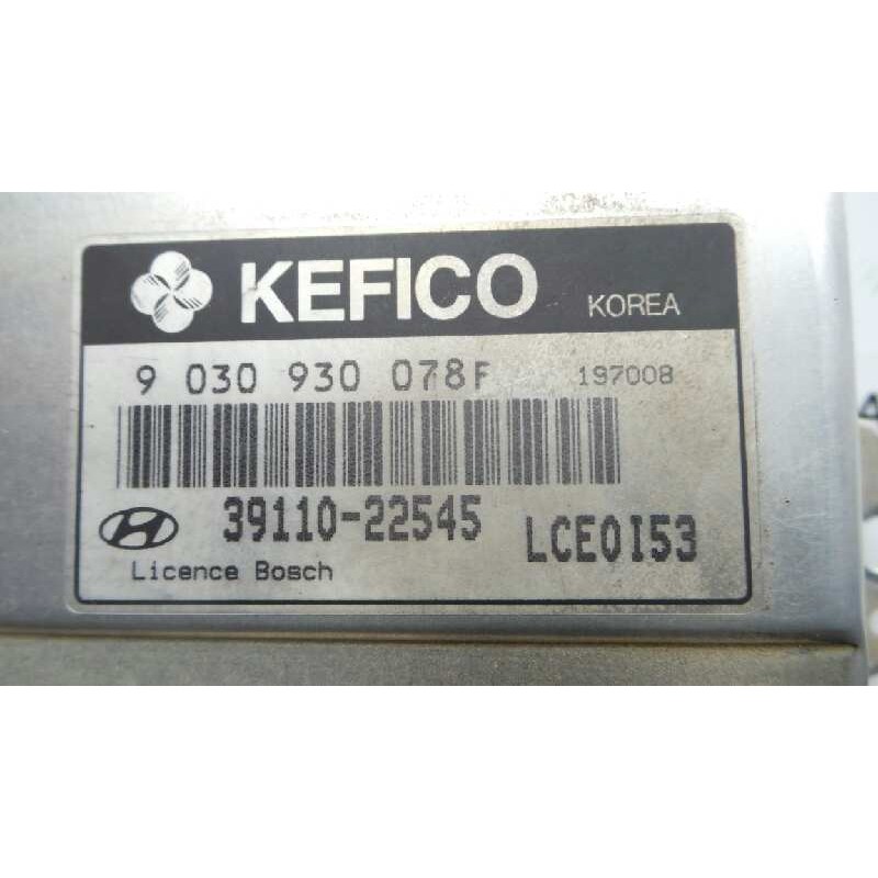 Recambio de centralita motor uce para hyundai accent (lc) 1.5 12v cat referencia OEM IAM 3911022545-9030930078F-3910022545  KEFI