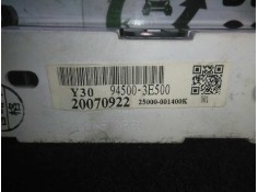 Recambio de reloj hora para kia sorento 2.5 crdi referencia OEM IAM 945003E500-20070922   2