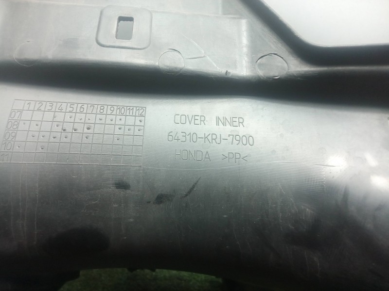 Recambio de moldura para honda fes fes 125 s-wing (jf12) referencia OEM IAM 64310KRJ7900  CONTRAESCUDO