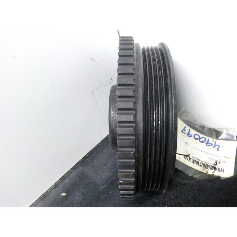 Recambio de polea cigueñal para opel astra g berlina 1.6 16v referencia OEM IAM 90531 5.CANALES DIAMETRO: 147 MM