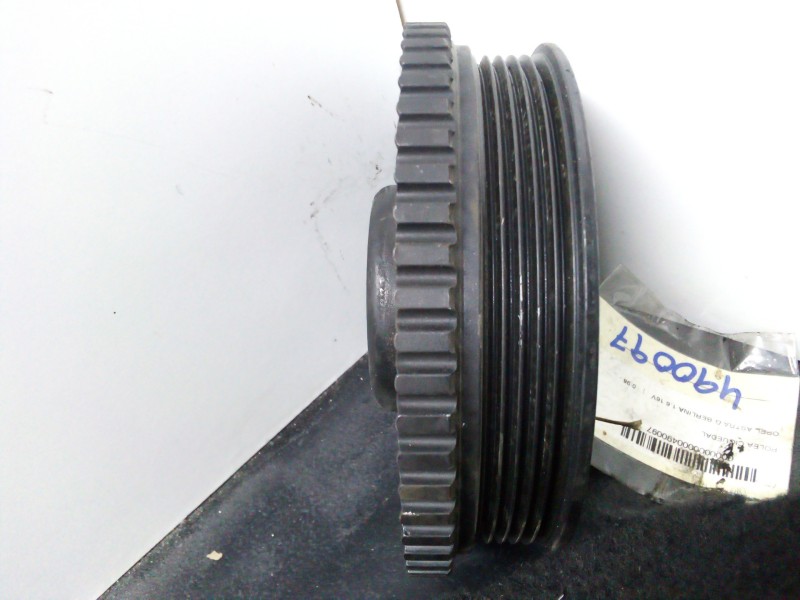 Recambio de polea cigueñal para opel astra g berlina 1.6 16v referencia OEM IAM 90531 5.CANALES DIAMETRO: 147 MM