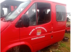 Recambio de puerta delantera izquierda para ford transit, caja abierta 1995 2.5 diesel referencia OEM IAM   ROJO