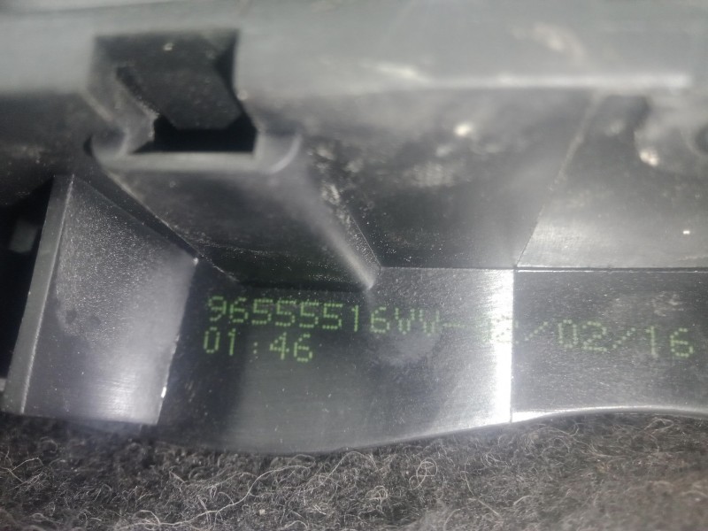 Recambio de maneta interior trasera derecha para peugeot 208 1.6 blue-hdi fap referencia OEM IAM 96555516VV  