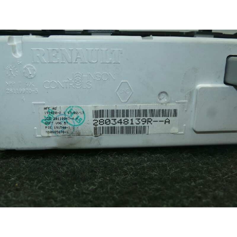 Recambio de pantalla multifuncion para renault clio iii 1.5 dci diesel cat referencia OEM IAM 280348139RA-281199474A-19154411-NS