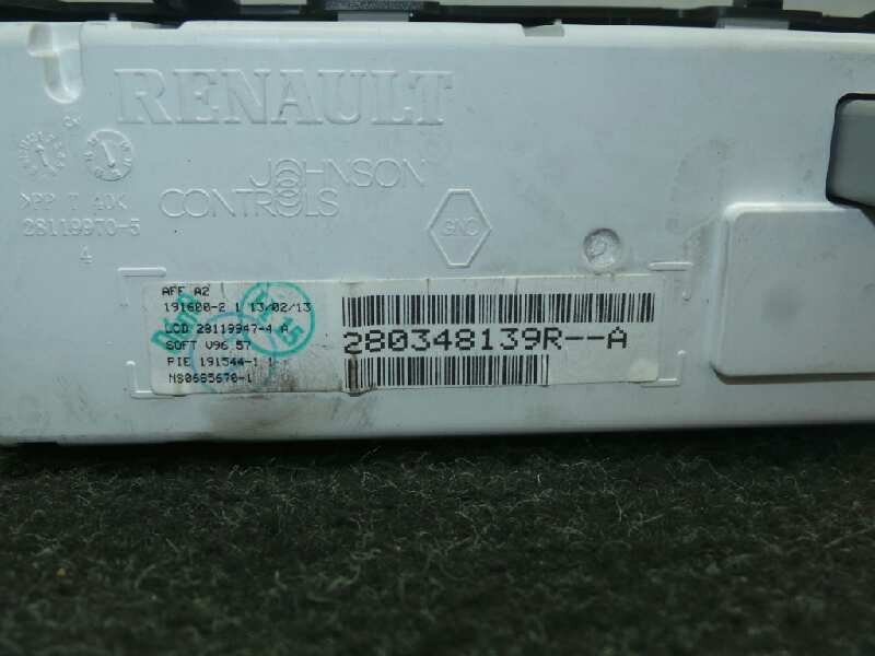 Recambio de pantalla multifuncion para renault clio iii 1.5 dci diesel cat referencia OEM IAM 280348139RA-281199474A-19154411-NS