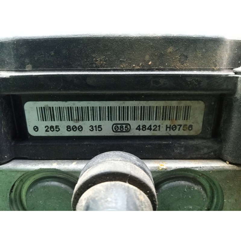 Recambio de abs para fiat punto berlina (188) 1.3 jtd cat referencia OEM IAM 0265231331-46836768-0265800315  