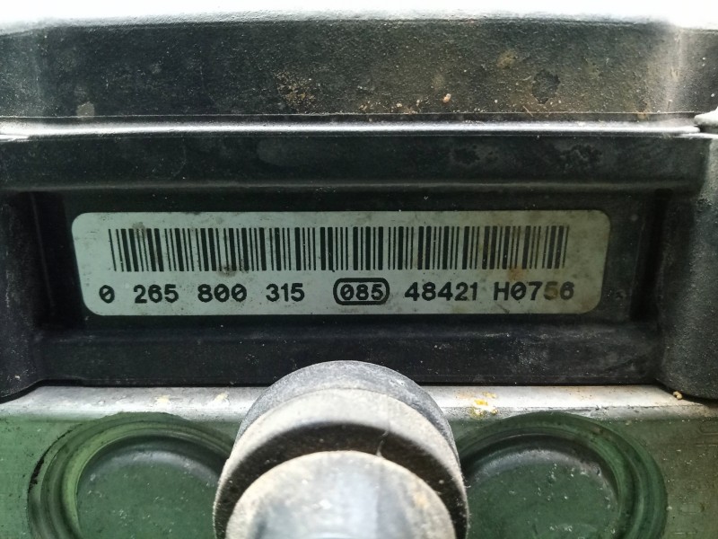 Recambio de abs para fiat punto berlina (188) 1.3 jtd cat referencia OEM IAM 0265231331-46836768-0265800315  