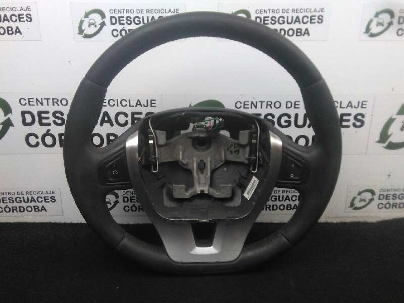 Recambio de volante para renault laguna iii 2.0 dci diesel cat referencia OEM IAM 484309781R CUERO.NEGRO - CON.MANDOS MULTIFUNCI
