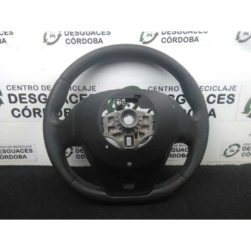 Recambio de volante para renault laguna iii 2.0 dci diesel cat referencia OEM IAM 484309781R CUERO.NEGRO - CON.MANDOS MULTIFUNCI
