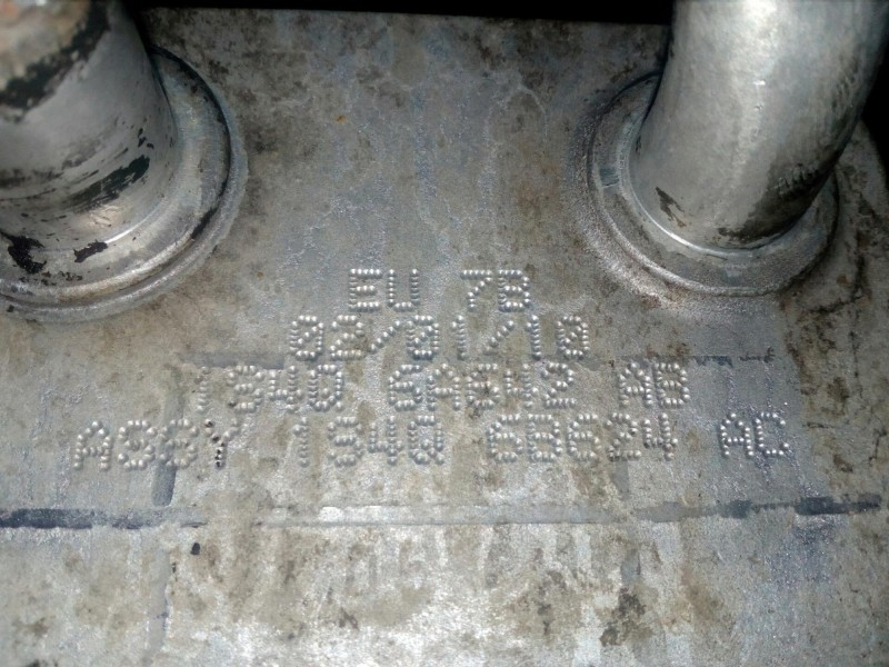 Recambio de enfriador aceite motor para ford focus berlina (cak) 1.8 tdci turbodiesel cat referencia OEM IAM 1S4Q6B624AC  