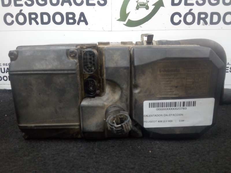 Recambio de calentador calefaccion para peugeot 806 2.0 hdi referencia OEM IAM 65987B-92255B WEBASTO 