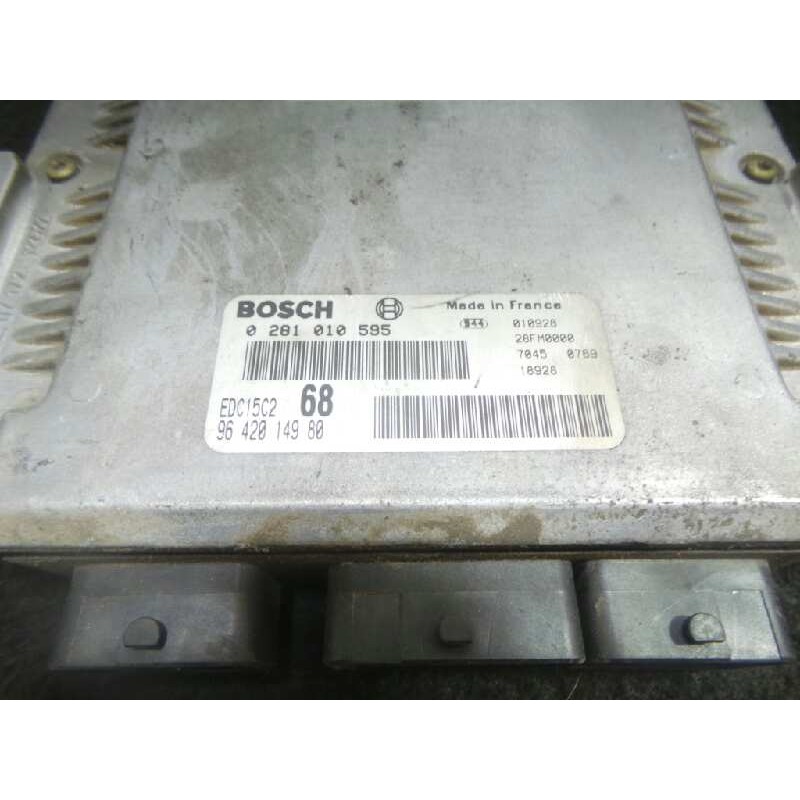 Recambio de centralita motor uce para citroën xsara picasso 2.0 hdi cat (rhy / dw10td) referencia OEM IAM 0281010595-9642014980-