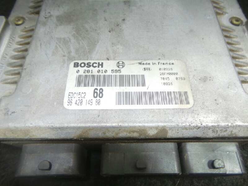 Recambio de centralita motor uce para citroën xsara picasso 2.0 hdi cat (rhy / dw10td) referencia OEM IAM 0281010595-9642014980-