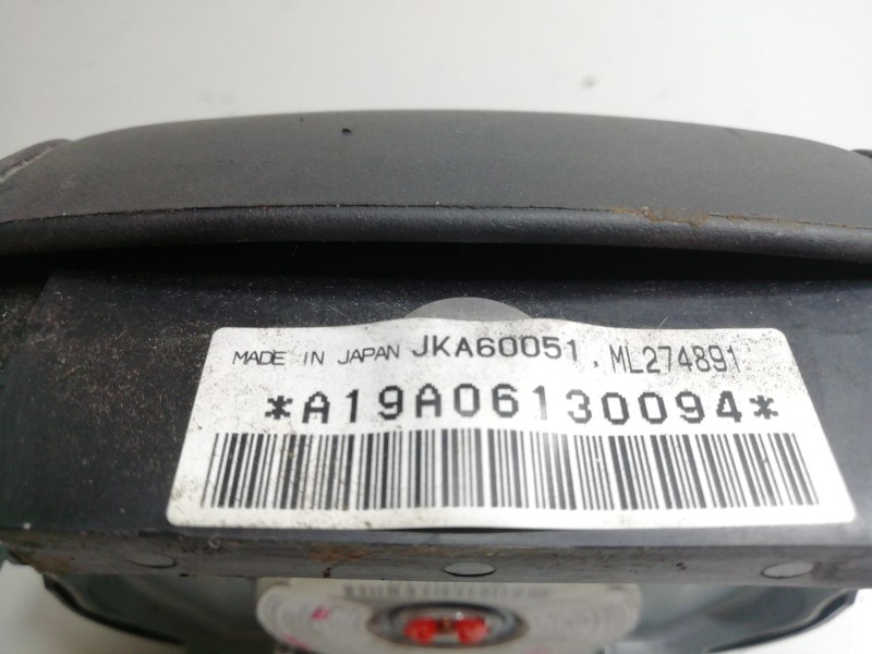 Recambio de airbag delantero izquierdo para fuso (mitsubishi) canter 7c18 referencia OEM IAM ML274891  