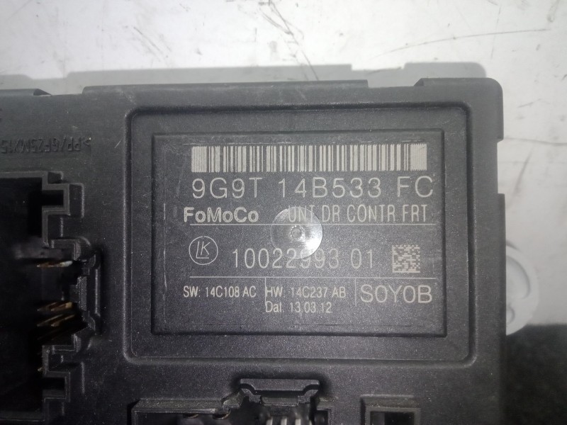 Recambio de modulo electronico para ford mondeo iv (ba7) 1.6 tdci referencia OEM IAM 9G9T14B533FC-1002299301  