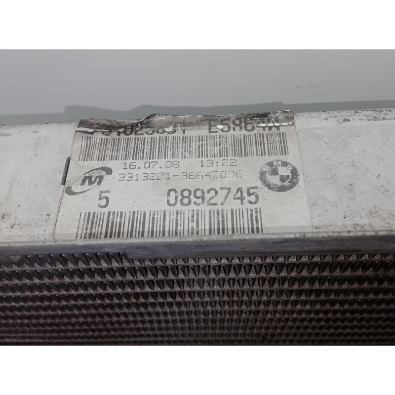 Recambio de radiador agua para bmw serie 1 berlina (e81/e87) 2.0 turbodiesel cat referencia OEM IAM 11074810  