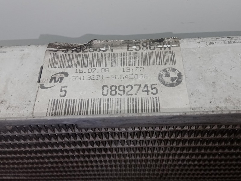 Recambio de radiador agua para bmw serie 1 berlina (e81/e87) 2.0 turbodiesel cat referencia OEM IAM 11074810  