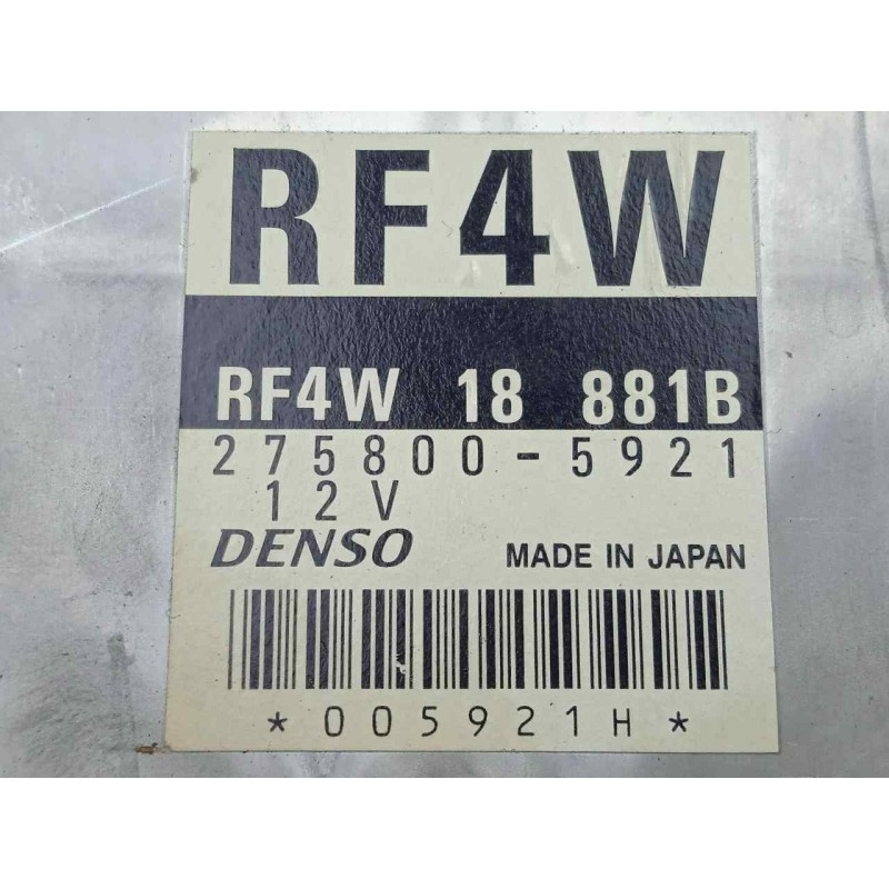 Recambio de centralita motor uce para mazda premacy (cp) 2.0 turbodiesel cat referencia OEM IAM 2758005921-RF4W18881B DENSO 