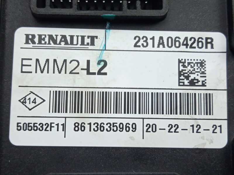 Recambio de modulo electronico para dacia spring ev (b6m1) referencia OEM IAM 231A06426R-505532F11-8613635969 4.CONECTORES EMM2L