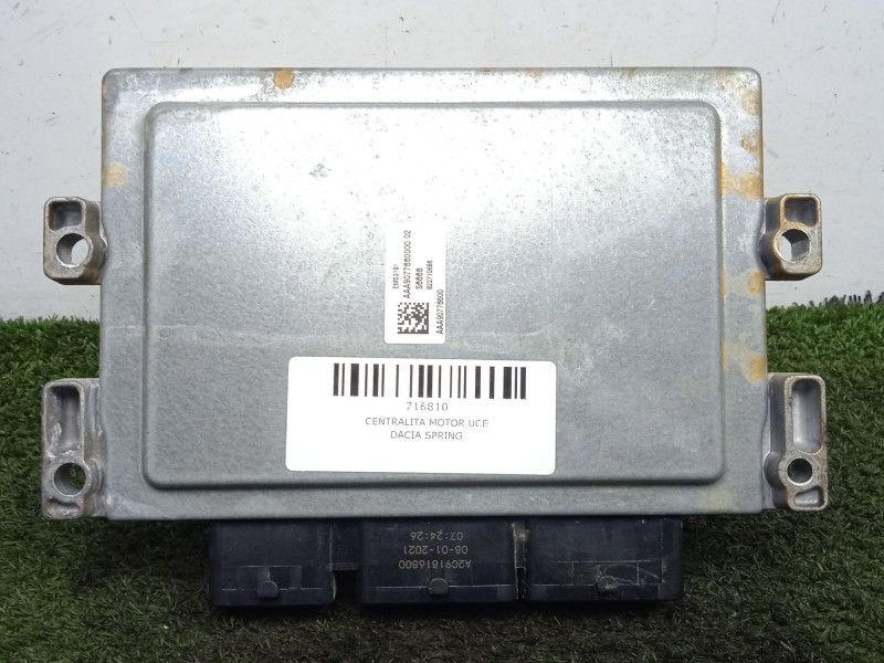 Recambio de centralita motor uce para dacia spring ev (b6m1) referencia OEM IAM A3C7044650101-237D40622R-237D40621R VITESCO EMS3