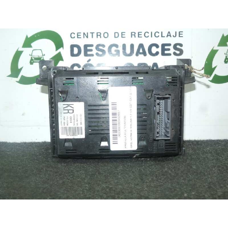 Recambio de pantalla multifuncion para opel astra h berlina 1.7 16v cdti cat (z 17 dtl / lrb) referencia OEM IAM 13111165-317099